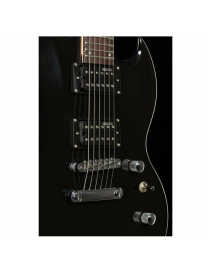 GUITARRA ELÉCTRICA ESP LTD VIPER 10 NEGRO CON FUNDA