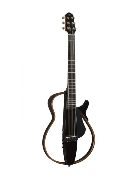 GUITARRA SILENT YAMAHA ACÚSTICA GSLG200STBLII TRANSLUCED BLACK CON FUNDA Y AURICULAR