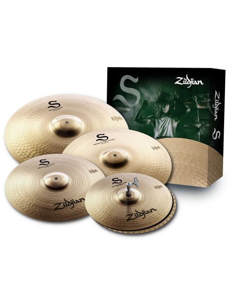 PLATO ZILDJIAN S LINE PACK HH 14" CRASH 16" CRASH18" RIDE 20"