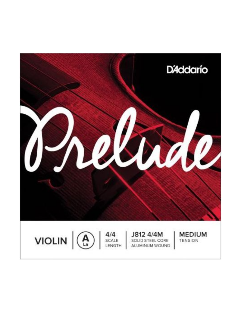 CUERDA VIOLÍN D'ADDARIO PRELUDE SUELTA 2ª A 4/4