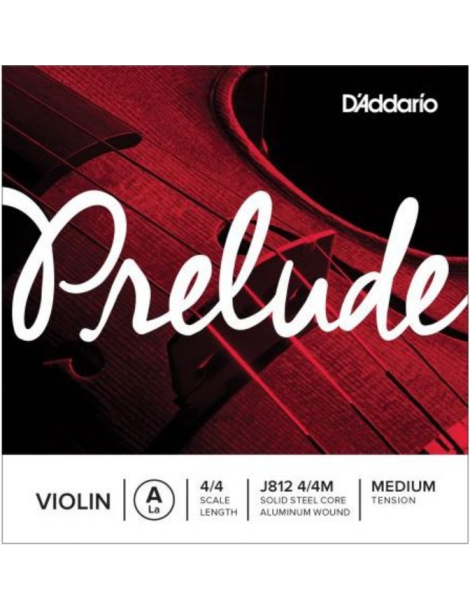 CUERDA VIOLÍN D'ADDARIO PRELUDE SUELTA 2ª A 4/4