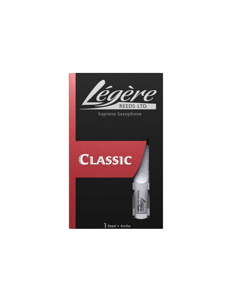 CAÑA SAXO SOPRANO LEGERE STANDARD SINTÉTICA UNIDAD Nº 2