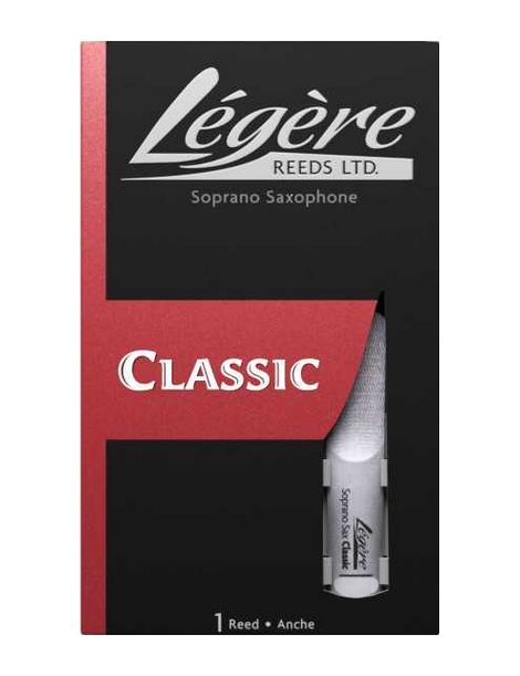 CAÑA SAXO SOPRANO LEGERE STANDARD SINTÉTICA UNIDAD Nº 2 3/4