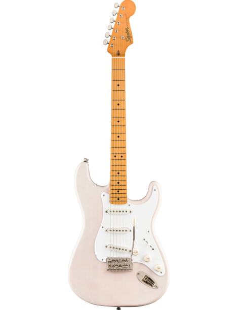 GUITARRA ELÉCTRICA FENDER SQUIER CLASSIC VIBE STRATOCASTER 50s WHITE BLONDE 374005501