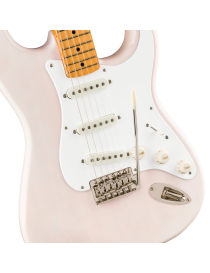 GUITARRA ELÉCTRICA FENDER SQUIER CLASSIC VIBE STRATOCASTER 50s WHITE BLONDE 374005501