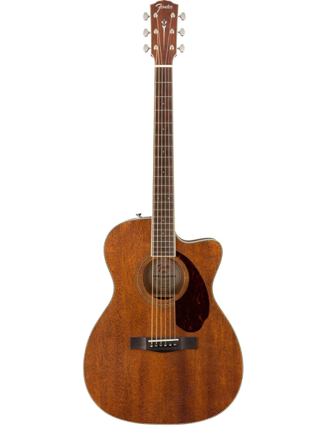GUITARRA ACÚSTICA FENDER 4/4 RECORTADA PARAMOUNT PM-3 TRIPLE-0 ALL MAHOGANY NATURAL 970331322