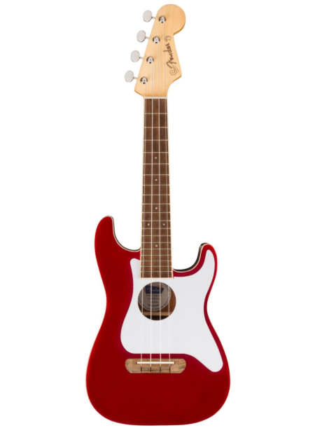 UKELELE FENDER FULLERTON STRAT CANDY APPLE RED CON PREVIO 970523509