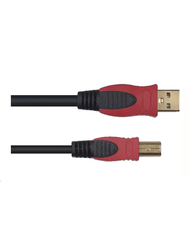 CABLE USB A - USB B H YELLOW CABLE ECON01-3 3 METROS