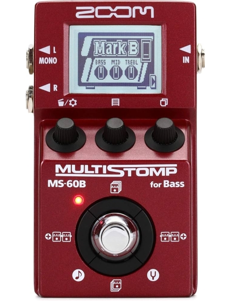 PEDAL ZOOM MS-60B MULTIEFECTO BAJO