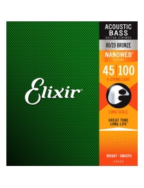 CUERDA BAJO ACÚSTICO ELIXIR...