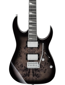 GUITARRA ELÉCTRICA IBANEZ GRG220PA1BKB HH TRANSPARENT BROWN BLACK