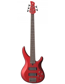 BAJO ELÉCTRICO YAMAHA TRBX305CAR ACTIVO 5 CUERDAS CANDY APPLE RED
