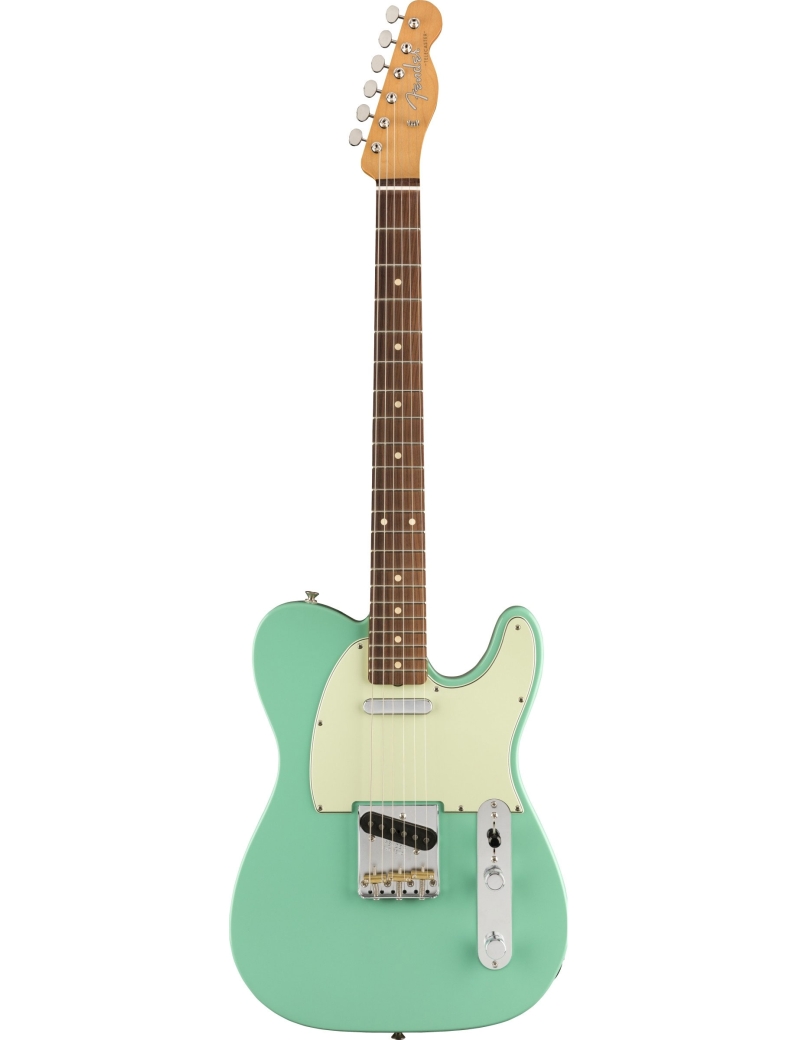 GUITARRA ELÉCTRICA FENDER MEXICO VINTERA '60 TELECASTER MODIFIED SEA FOAM GREEN CON FUNDA 149893373