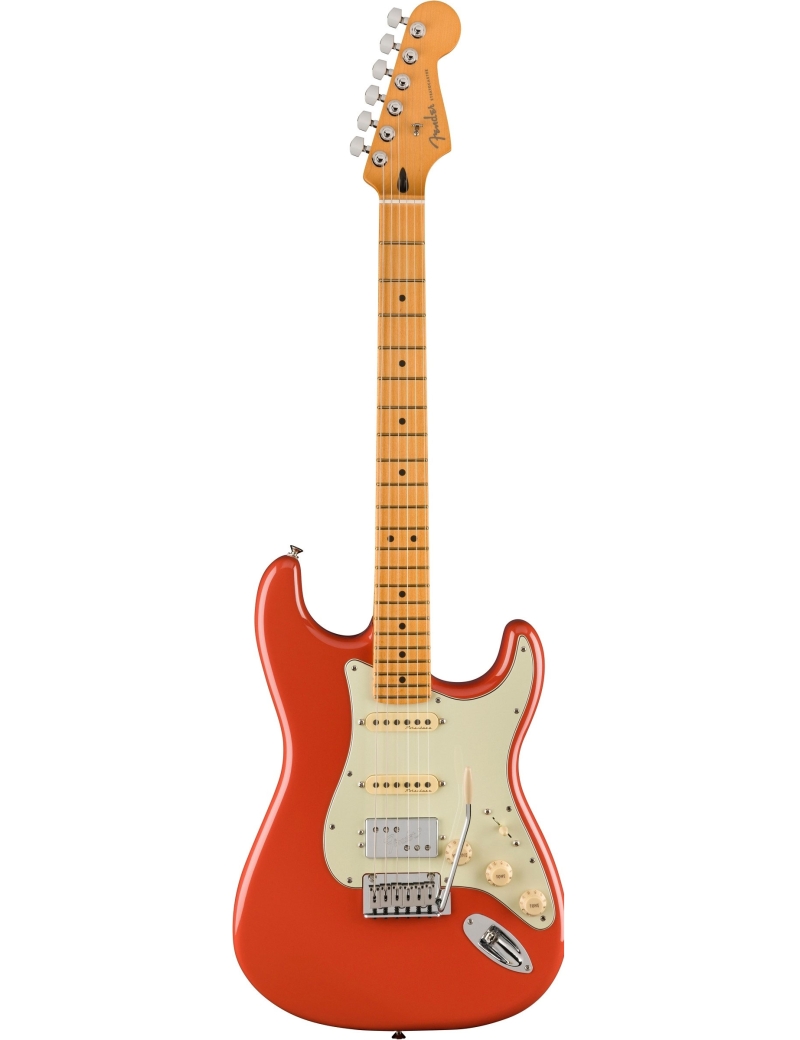 GUITARRA ELÉCTRICA FENDER PLAYER PLUS STRATOCASTER HSS PF FIESTA RED 147322340 CON FUNDA