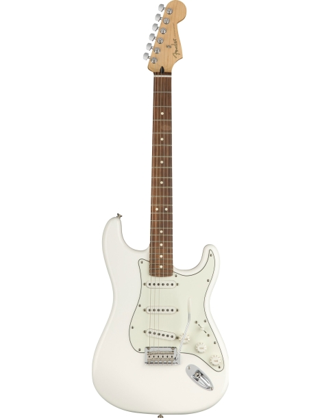 GUITARRA ELÉCTRICA FENDER MEXICO PLAYER STRATOCASTER POLAR WHITE 0144503515
