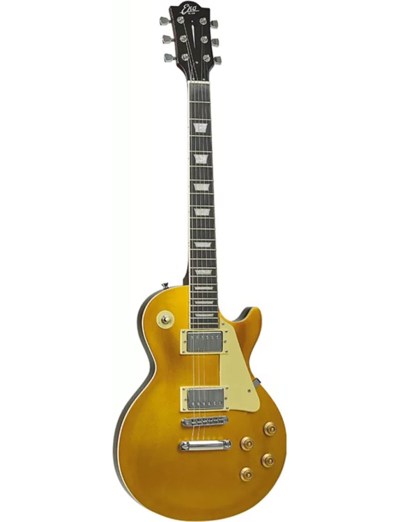 GUITARRA ELÉCTRICA EKO GEEVL480-GLD TIPO LP AGED GOLD SPARKLE