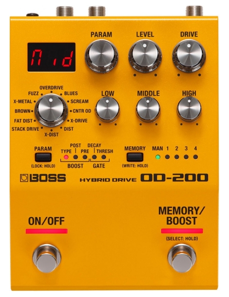 PEDAL BOSS OD-200 HYBRID DRIVE