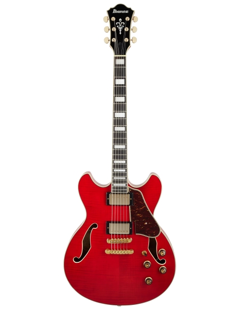 GUITARRA ELÉCTRICA IBANEZ AS93FMTCD TRANSPARENT CHERRY RED