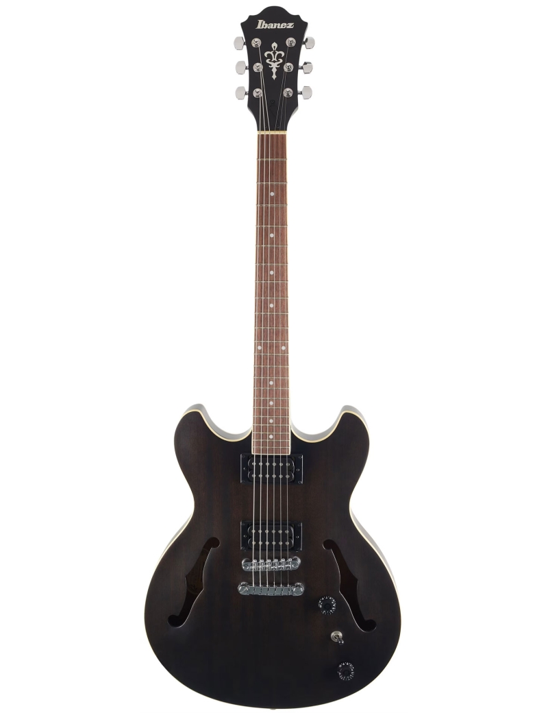 GUITARRA ELÉCTRICA IBANEZ AS53-TKF TRANSPARENT BLACK FLAT