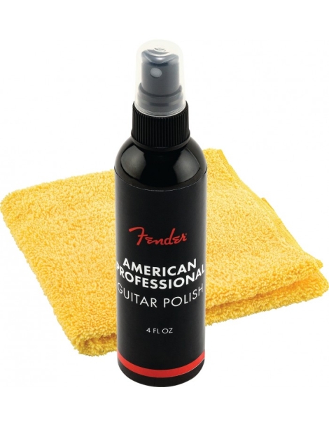 LIMPIADOR Y PULIMENTO FENDER POLISH 4OZ CON PAÑO 0990528000