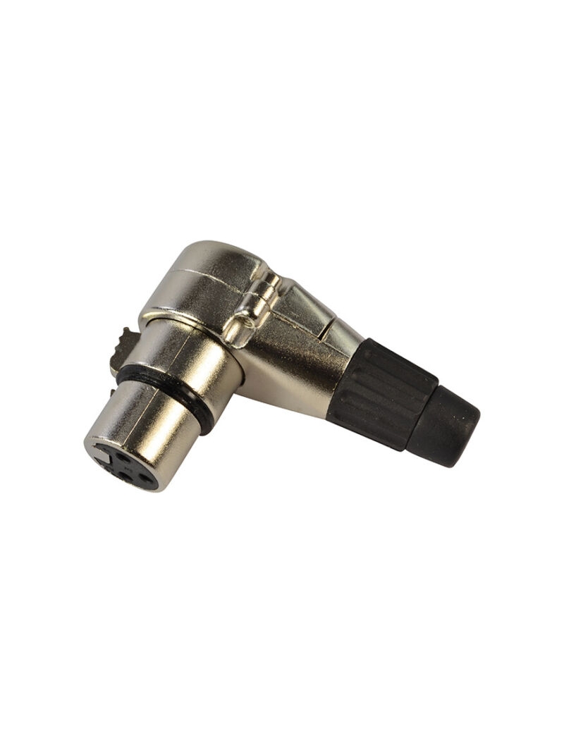 CONECTOR CANON H ACODADO METAL UNIDAD