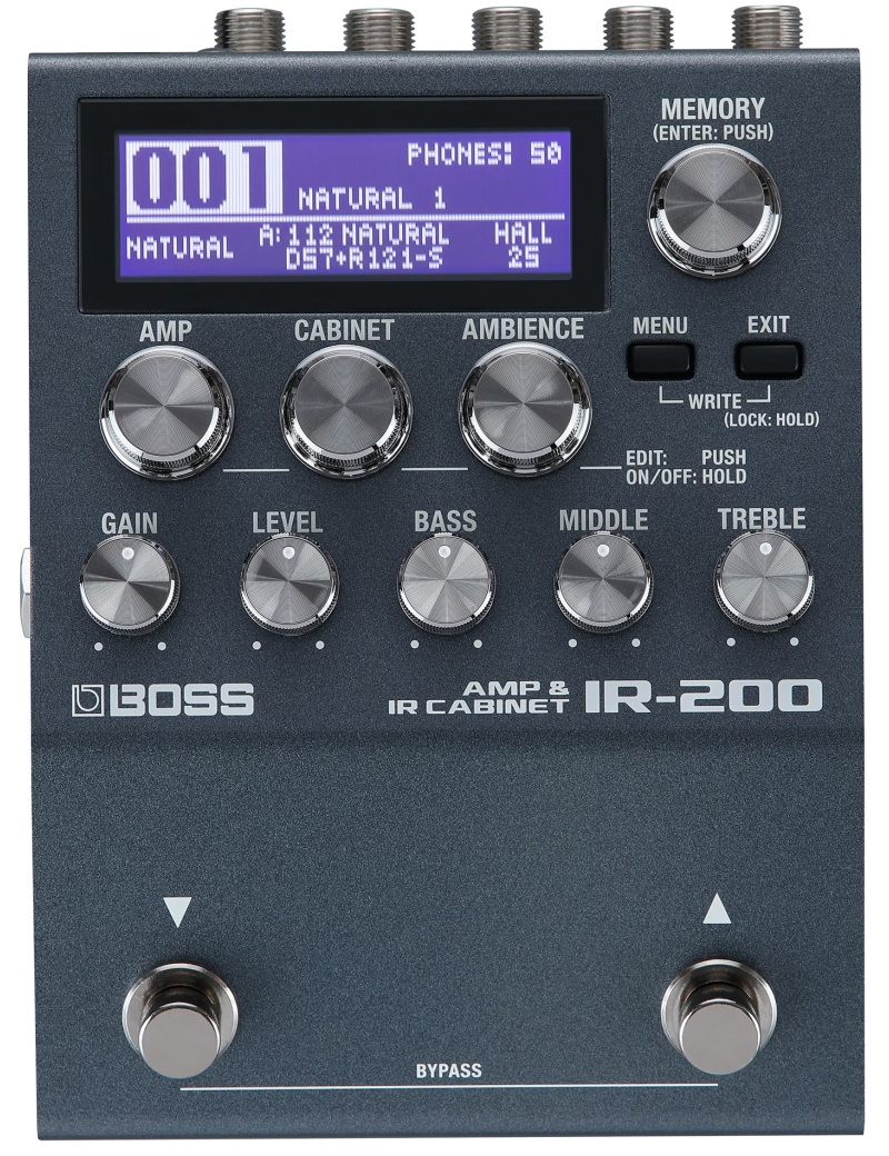 PEDAL GUITARRA BOSS IR-200