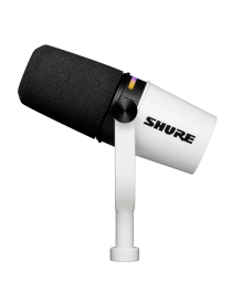 MICRÓFONO ESTUDIO SHURE SH MV7PLUS-W PODCAST BLANCO