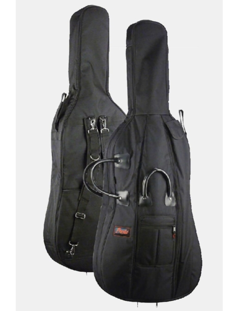 FUNDA CELLO HOFNER 4/4 NEGRO AS-9009