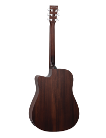 GUITARRA ACÚSTICA TANGLEWOOD 4/4 TWCRDCE BURST SATINADO OSCURO ENVEJECIDO CON PREVIO Y CUTAWAY