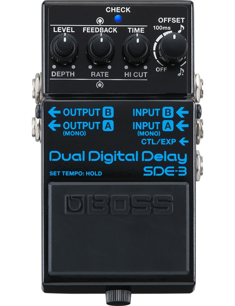 PEDAL BOSS SDE-3 DUAL DIGITAL DELAY