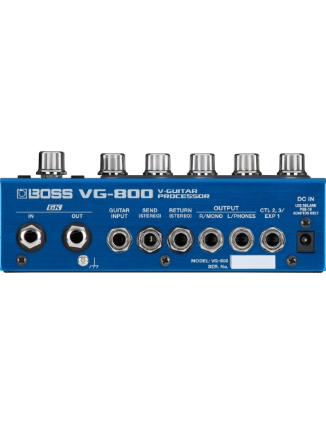 PEDALERA BOSS VG-800 V-GUITAR PROCESSOR PARA GUITARRA Y BAJO