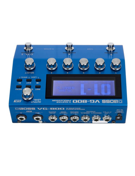 PEDALERA BOSS VG-800 V-GUITAR PROCESSOR PARA GUITARRA Y BAJO