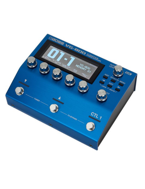 PEDALERA BOSS VG-800 V-GUITAR PROCESSOR PARA GUITARRA Y BAJO