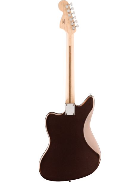 GUITARRA ELÉCTRICA FENDER SQUIER AFFINITY JAGUAR MYSTIC METALLIC BROWN 0378402594