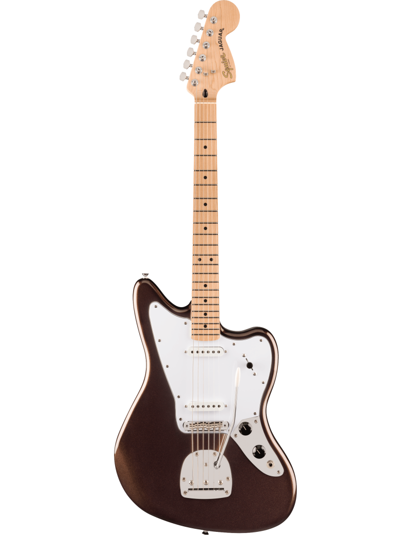 GUITARRA ELÉCTRICA FENDER SQUIER AFFINITY JAGUAR MYSTIC METALLIC BROWN 0378402594