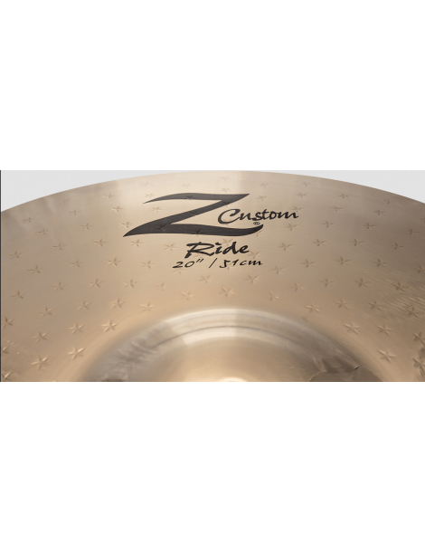 PLATO ZILDJIAN RIDE 20" SERIE Z CUSTOM