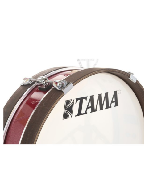 BATERÍA TAMA SET CLUB JAM PANCAKE LJK48P-BRM 4 PIEZAS BURNT RED MIST