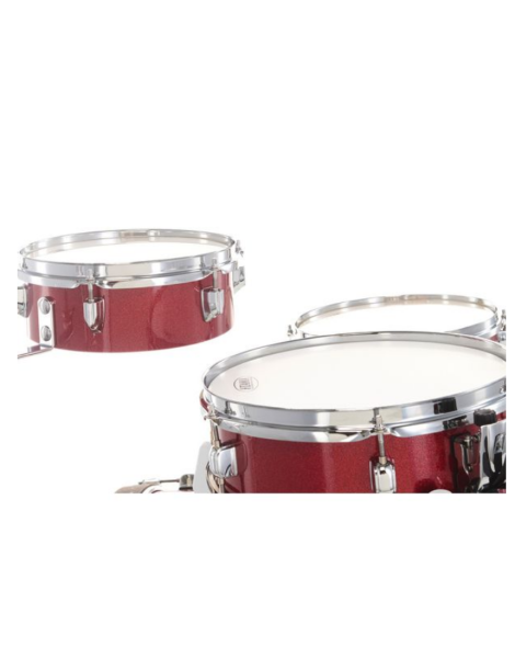 BATERÍA TAMA SET CLUB JAM PANCAKE LJK48P-BRM 4 PIEZAS BURNT RED MIST