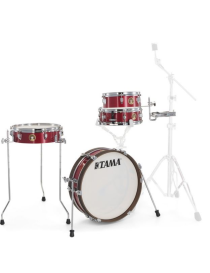 BATERÍA TAMA SET CLUB JAM PANCAKE LJK48P-BRM 4 PIEZAS BURNT RED MIST