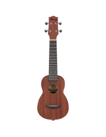 UKELELE SOPRANO IBANEZ UKS100OPN NATURAL CON FUNDA