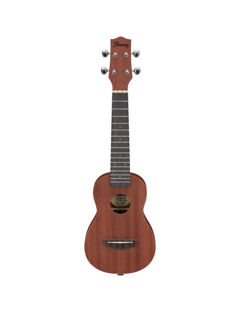 UKELELE SOPRANO IBANEZ UKS100OPN NATURAL CON FUNDA