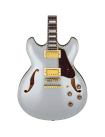 GUITARRA ELÉCTRICA IBANEZ AS73GMSF MOONSTONE SILVER FLAT