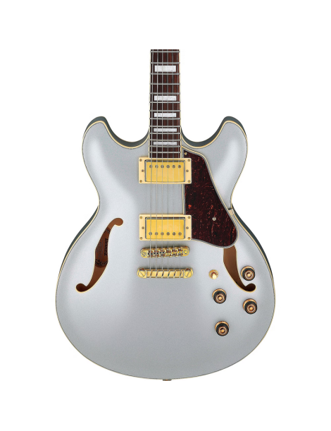 GUITARRA ELÉCTRICA IBANEZ AS73GMSF MOONSTONE SILVER FLAT