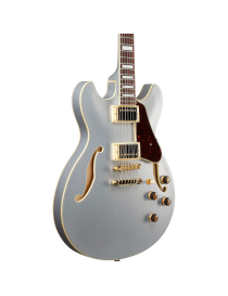 GUITARRA ELÉCTRICA IBANEZ AS73GMSF MOONSTONE SILVER FLAT