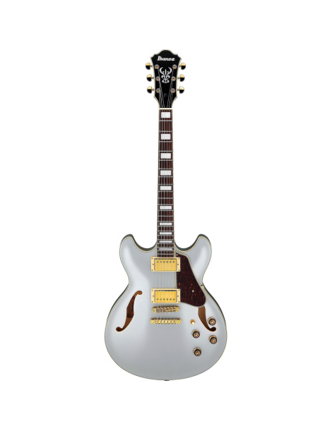GUITARRA ELÉCTRICA IBANEZ AS73GMSF MOONSTONE SILVER FLAT