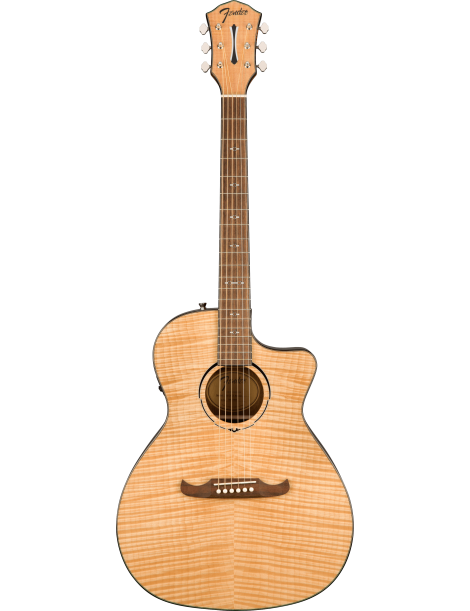 GUITARRA ACÚSTICA FENDER 4/4 RECORTADA FA-345CE AUDITORUIM NATURAL CON PREVIO 0971343021