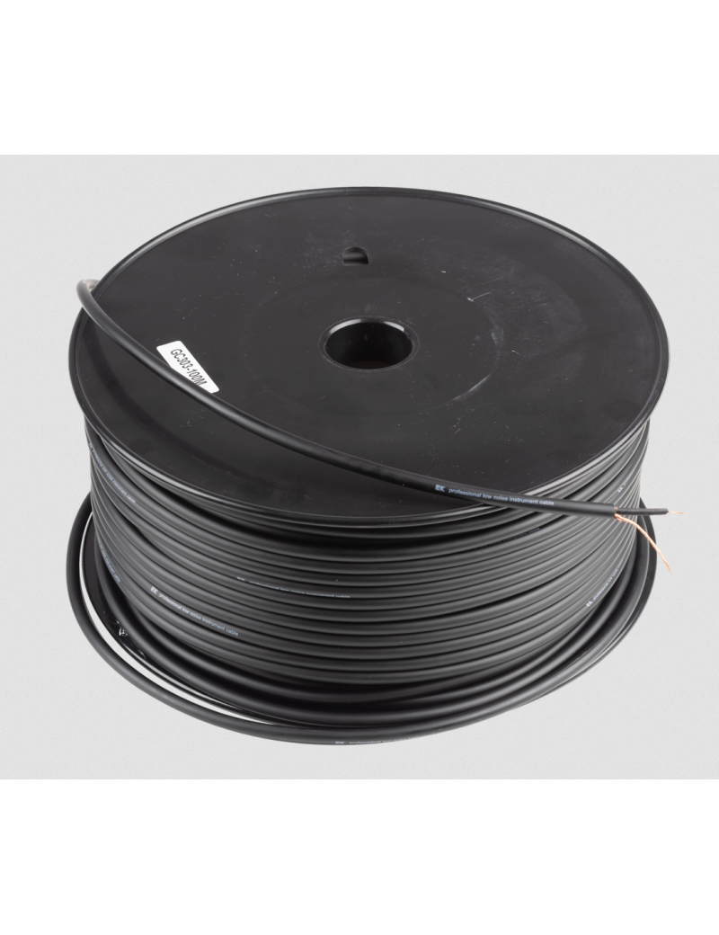 CABLE ROLLO PARA INSTRUMENTO 100M CALIBRE 2x20 DIÁMETRO 6 MM