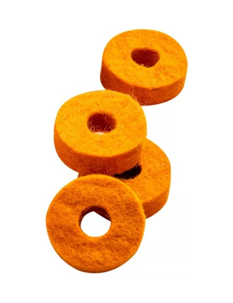 FIELTRO PLATO PEQUEÑO DIXON PAWS-9B1/4 NARANJA