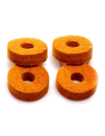 FIELTRO PLATO PEQUEÑO DIXON PAWS-9B1/4 NARANJA