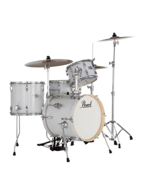 BATERÍA PEARL MIDTOWN MT564C-D33 PURE WHITE 4 PIEZAS + HERRAJES